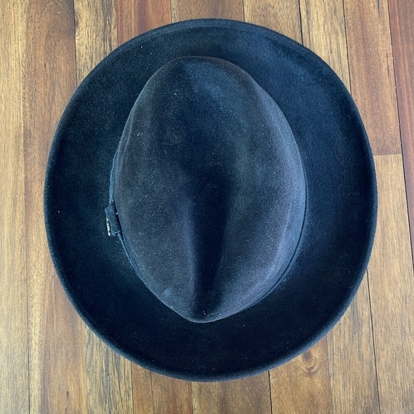 Vintage Biltmore Golden Pheasant Velour black hat - Picture 3 of 9